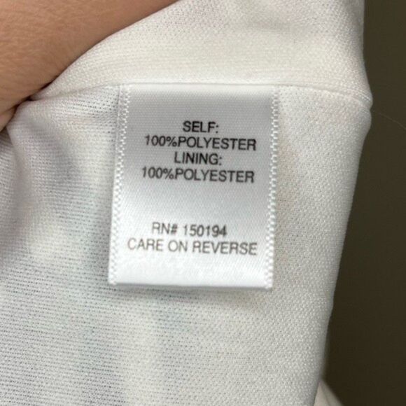 Living Doll Black & Cream Striped Tie Front Mini Skirt Size Small NWT - Picture 3 of 6